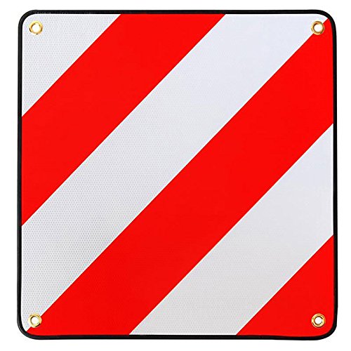 ProPlus Aluminium Warntafel Spanien mit Ösen 50 x 50 cm reflektierend in rot/weiß