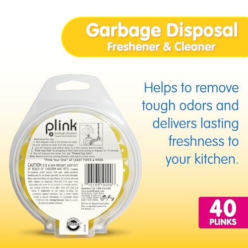 image for Plink Garbage Disposer Freshener and Cleaner, Sink Disposal Odor Elimi