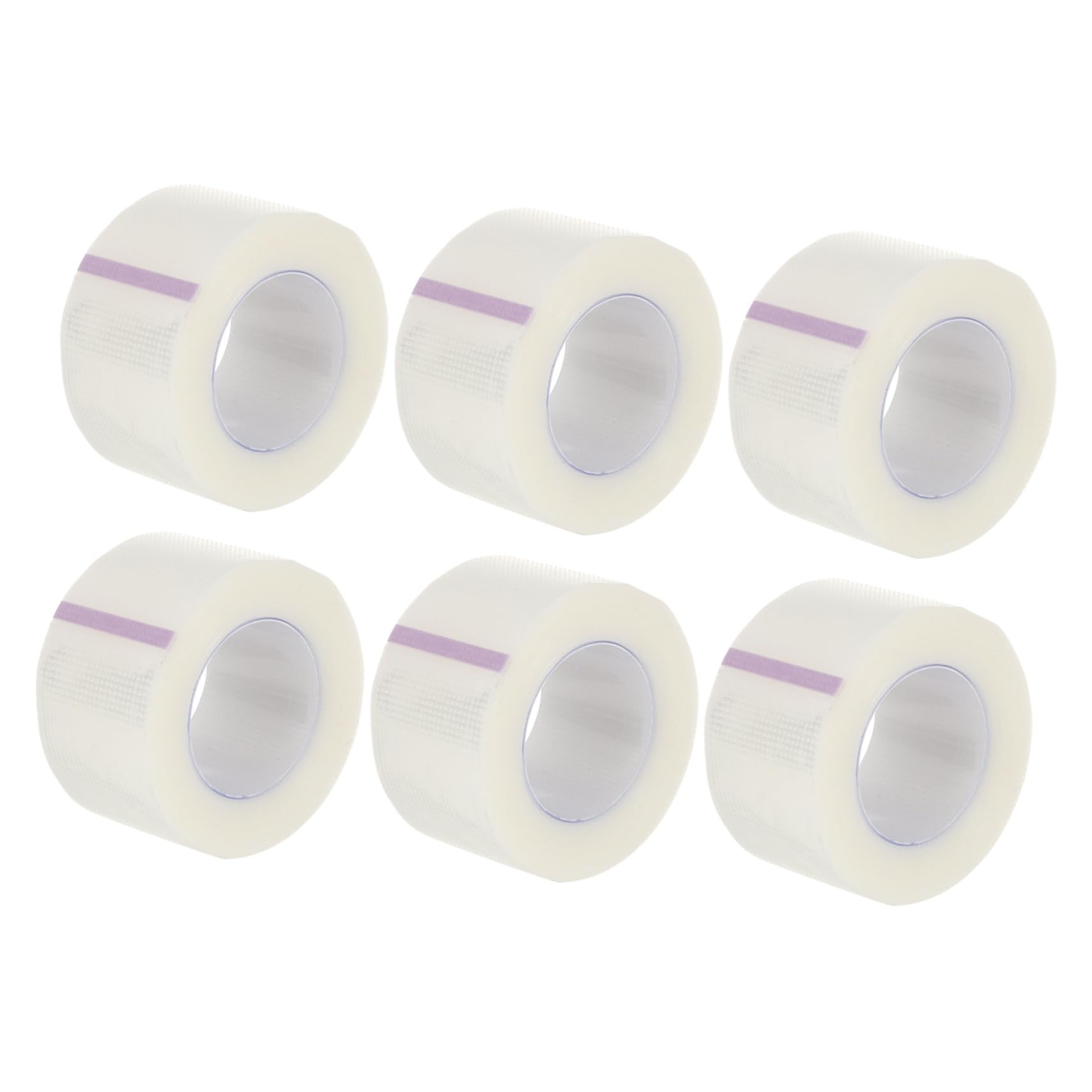 WOFASHPURET 6Rolls Clear Pe Medical Breathable and Comfortable First Aid for Sensitive Adhesion Without Irritation