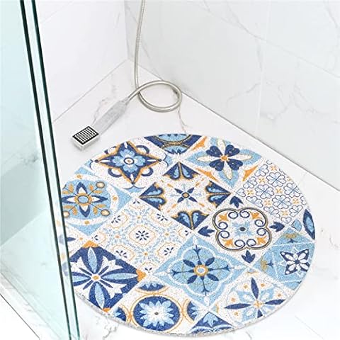 KAZOLEN Anti Slip Loofah Shower Mat Cover
