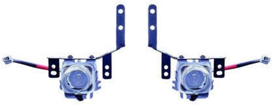 CarLights360 For Volvo S60/V70 2004 2005 2006 2007 Fog Light Assembly Passenger Side R Model | VO2593107 | 8659026-2