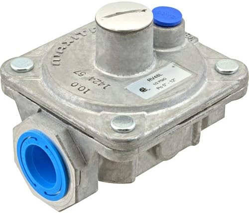 KEATING 1/2" NPT LP Gas Pressure Regulator 5" to 12" Water Column Range P5046655