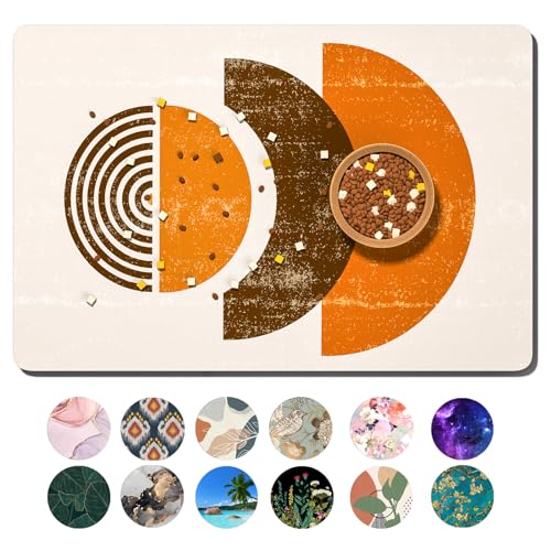 TMOODEL Dog Food Mat, 12