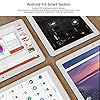 Tablet-101-inch-Android-Tablet-with-32GB-Storage-3G-Phone-Tablets-Dual-Sim-Card-5MP-Dual-Camera-Quad-Core-Processor-1280x800-IPS-HD-DisplayGPSFMBluetoothSilver ZONKO Tablet 10.1 inch Android Tablet with 2GB+32GB+256GB Expand, 3G Phone Tablets & Dual Sim Card & 2MP+ 5MP Dual Camera, Quad Core Processor, 1280x800 IPS HD Display,GPS, FM (Silver)