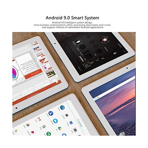 Tablet-101-inch-Android-Tablet-with-32GB-Storage-3G-Phone-Tablets-Dual-Sim-Card-5MP-Dual-Camera-Quad-Core-Processor-1280x800-IPS-HD-DisplayGPSFMBluetoothSilver ZONKO Tablet 10.1 inch Android Tablet with 2GB+32GB+256GB Expand, 3G Phone Tablets & Dual Sim Card & 2MP+ 5MP Dual Camera, Quad Core Processor, 1280x800 IPS HD Display,GPS, FM (Silver)