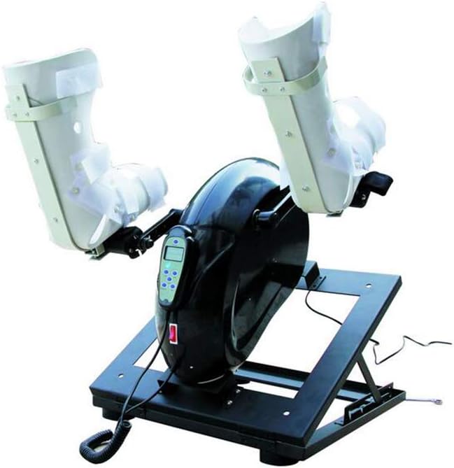 180W Arm and Leg Electric Rehabilitation Machine, Disabled Physical Therapy Instrument with Lifting Base Suitable Promotes Blood Circulation for Long-Term Bedridden Patients