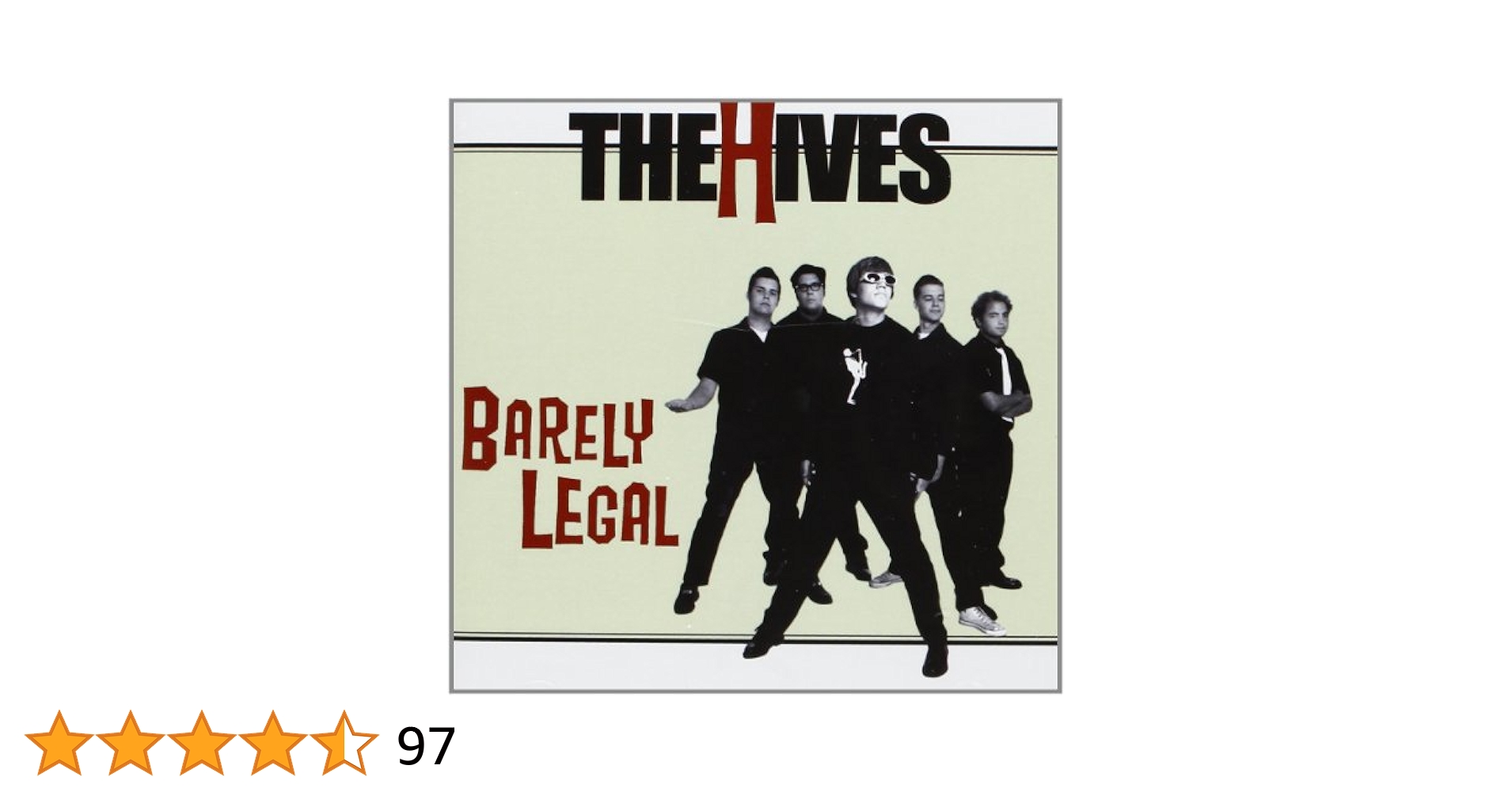 ハイヴス　ベアリィ・リーガル　the hives The Hives（ザ・ハイヴス）『The Hives Forever Forever the