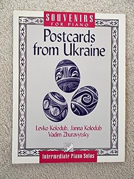 Paperback Postcards from Ukraine Piano Book