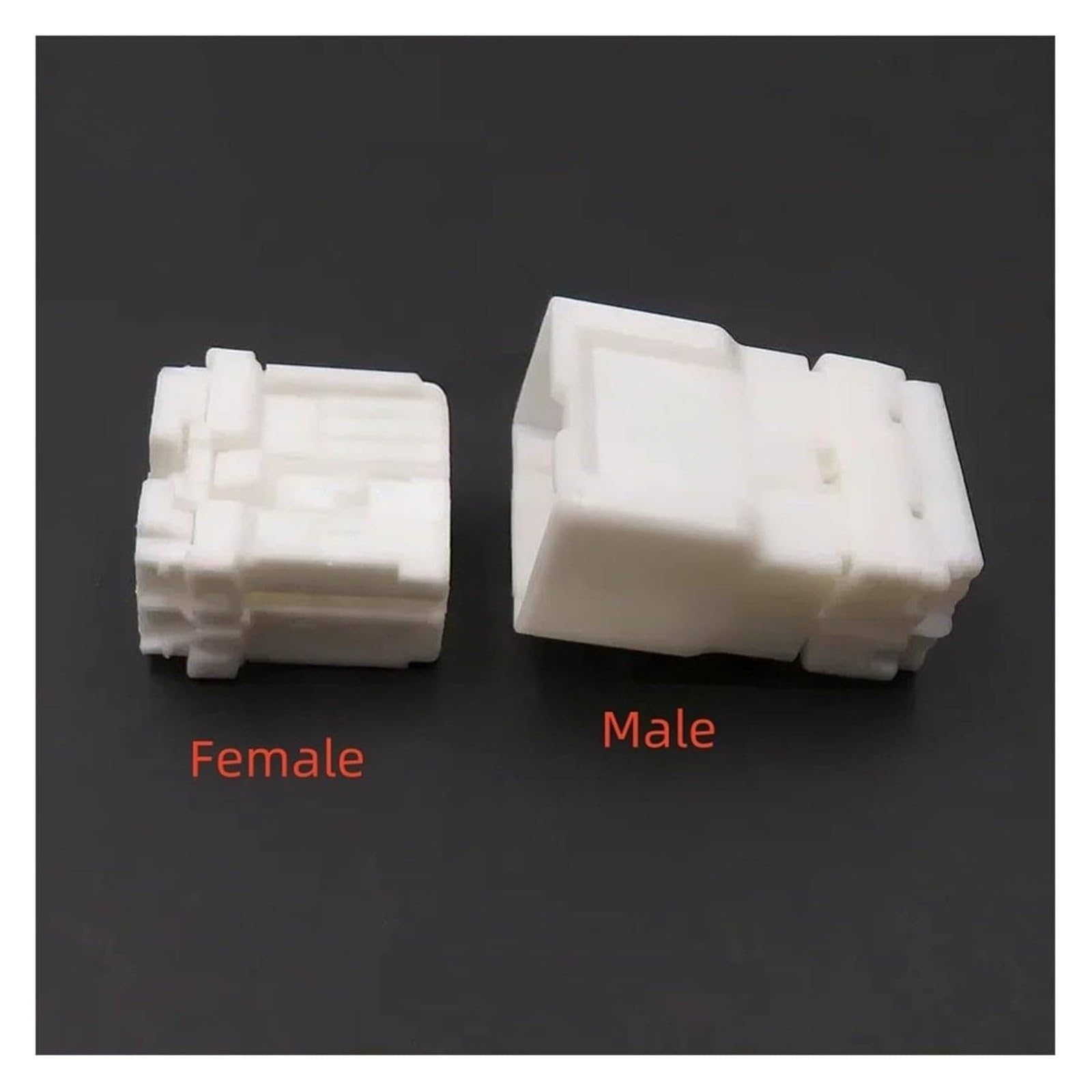 1/5/10 Stück 12-poliger Kfz-Kabelbaumstecker(Female With Wires,5pcs)