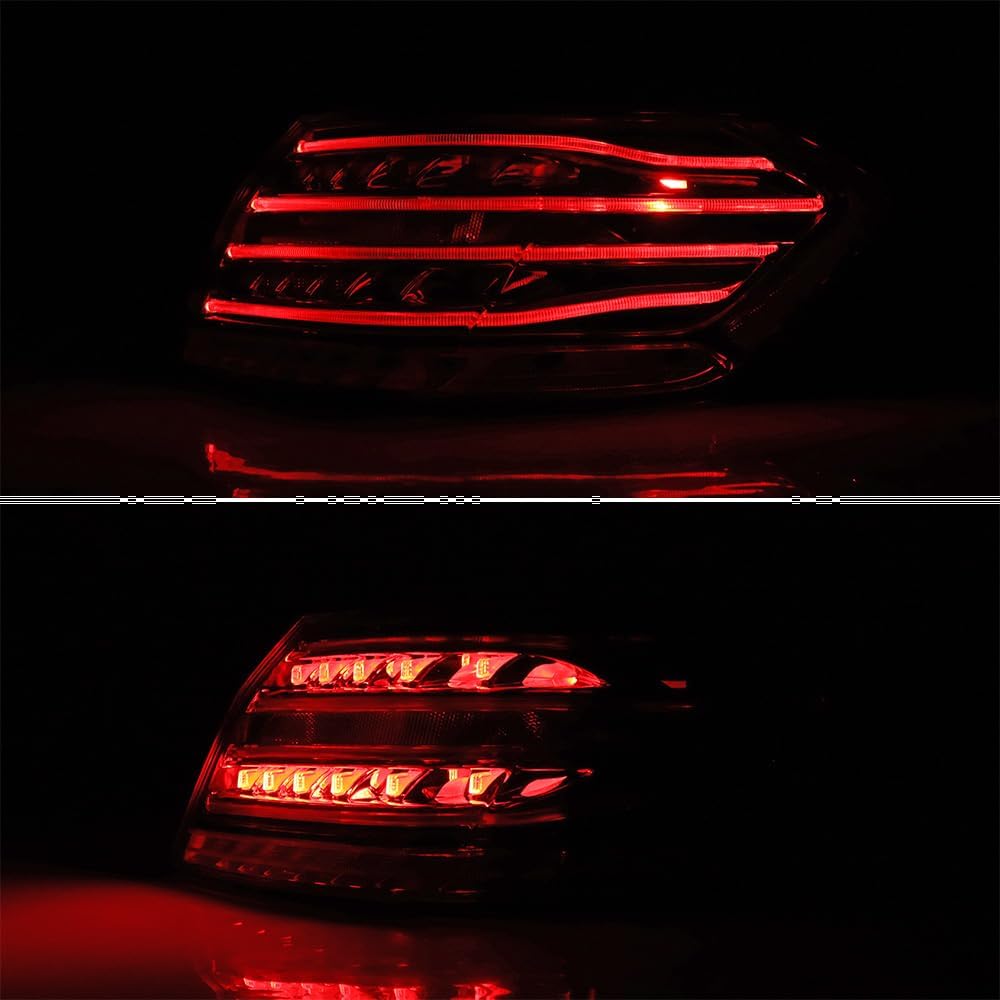 Astra Depot Replacement Tail Light For Mercedes E250 / E300 / E350 / E400 / E550 / E63 AMG Sedan Tail Lamp Assembly 2014 2015 2016 (166-60634R MB2805112, Outer Right Passenger)