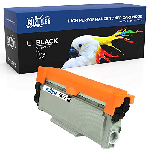 RINKLEE TN2320 Toner Cartridge Compatible with Brother HL-L2300D HL-L2340DW HL-L2360DN HL-L2365DW DCP-L2500D DCP-L2520DW DCP-L2540DN MFC-L2700DW MFC-L2720DW MFC-L2740DW | High Yield 2600 Pages | Black