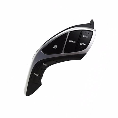 Hyundai Interruptor de crucero con control remoto para volante, pulsador, operación manual, RF, 1 vía, 1 unidad