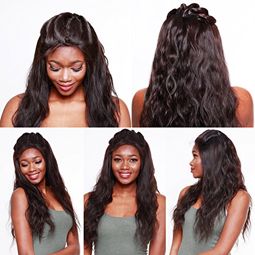 R&S 100% Real Full Lace Human Hair Wigs 14inch