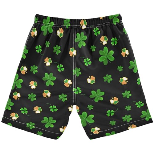 8-12T Boys Swim Trunks Quick Dry Board Shorts Swimwear Beachwear with Mesh Lining M2