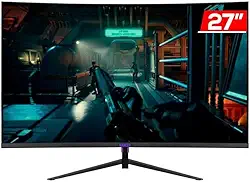 Monitor Gamer | Mancer Valak VX4S | 27' Curvo VA 2K 165Hz 1ms | FreeSync/G-Sync | HDMI/DP | MCR-VLKVX4S-BL04