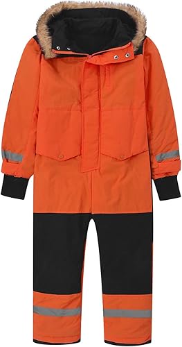 Miniatura 3 de Trajes de nieve para niños y niñas, trajes de nieve de una pieza, impermeables, resistentes al viento, para invierno, al aire libre, monos de