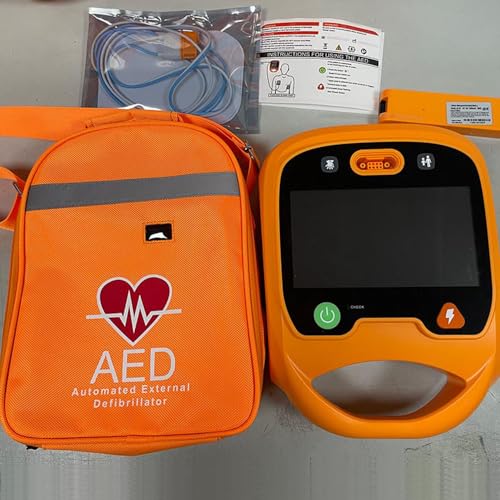 image for AMONOY Portable Auto AED Machine, Defibrillator Analyzer Variable Load