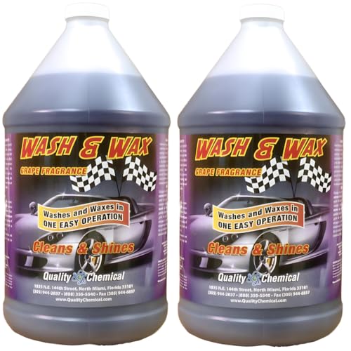 Jabón Wash and Wax para Autos y Motos con Aroma a Uva 128 oz Pack 2 miniatura 1