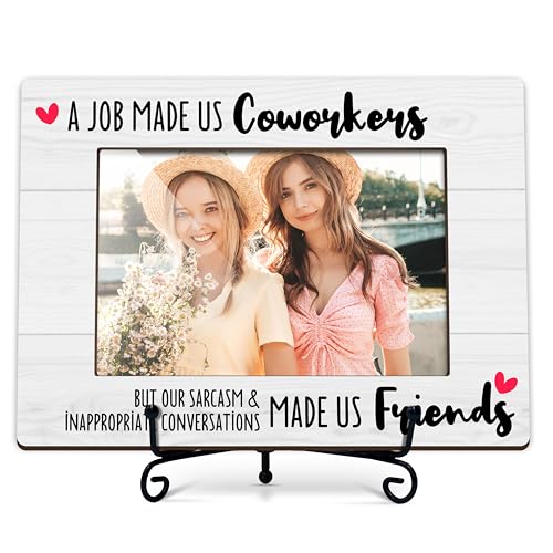 Fbitey Coworker Gifts Picture Frame, Best Friend Photo Frame, Thank You Appreciation Gifts for...