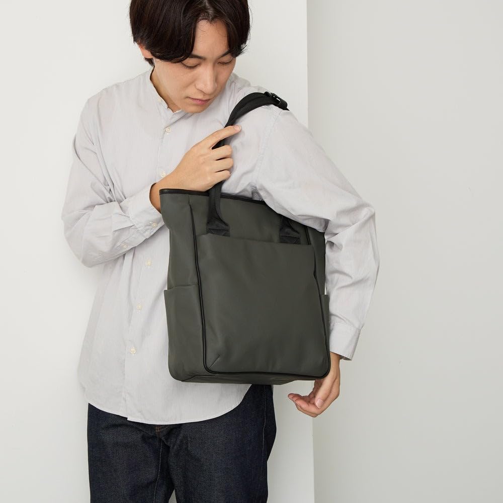 Amazon | [TRIDEAL] TOUGH NARROW TOTE (カーキ) | トートバッグ