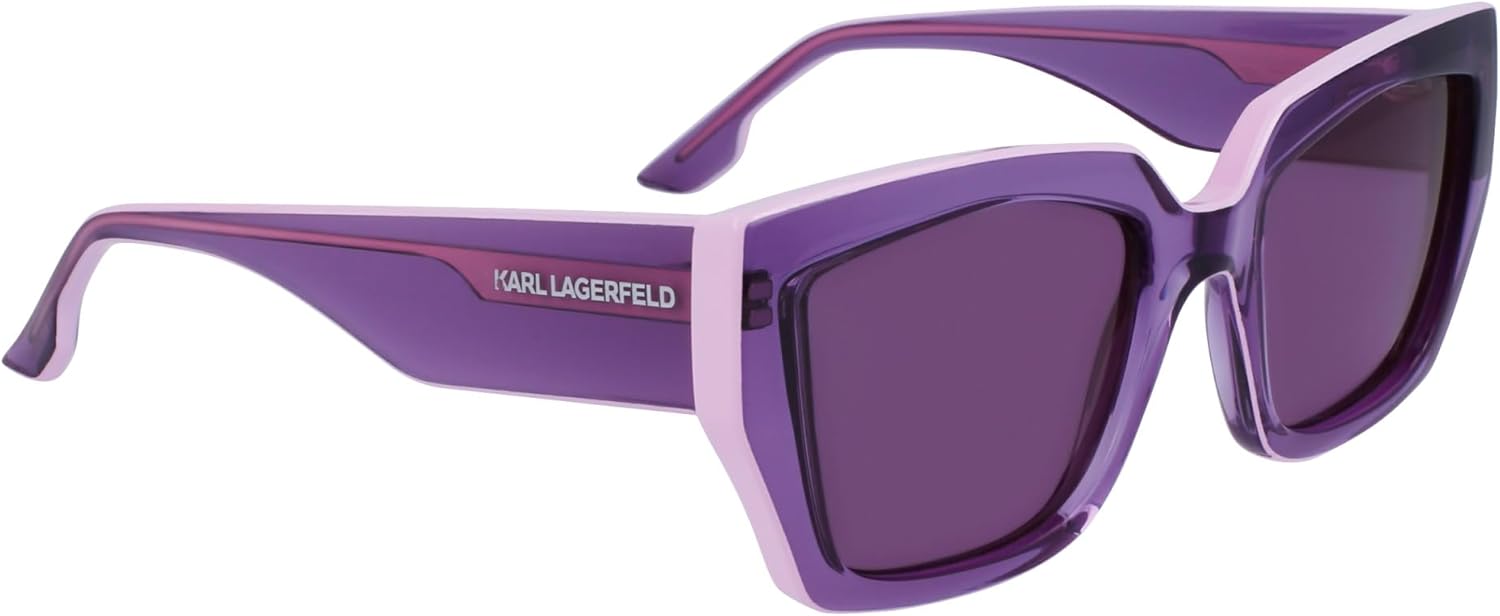 KARL LAGERFELD womens Kl6143s Rectangular Sunglasses