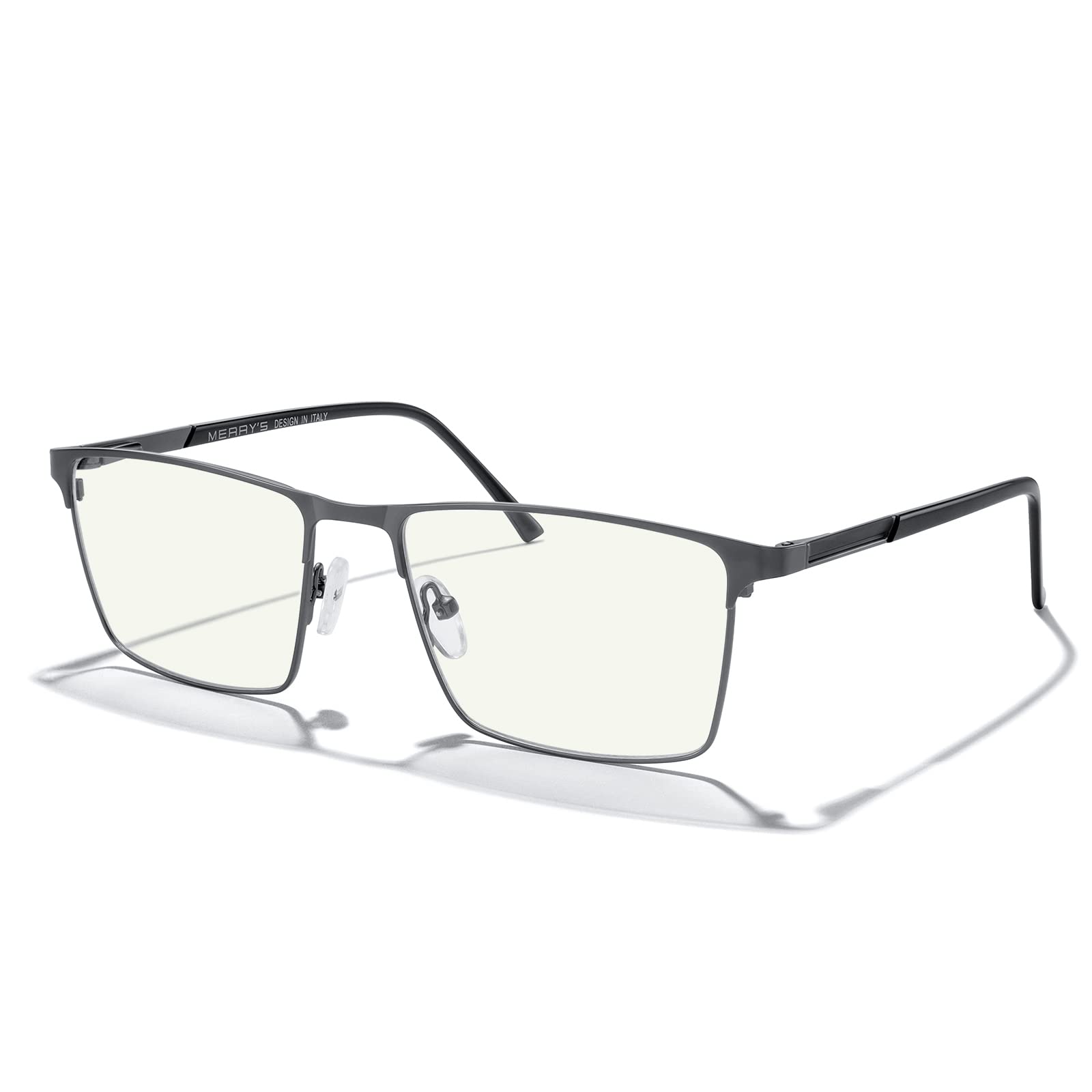 MERRY'S Men's Blue Light Blocking Glasses - Vintage Computer Reading Glasses for Men