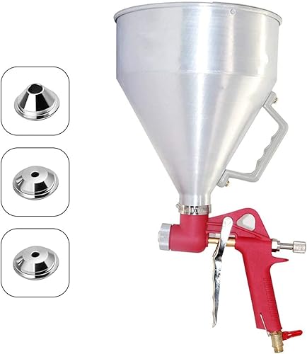 Miniatura 6 de Joywayus Air Hopper - Pistola pulverizadora con boquilla de 0.157 in0.236 in0.315 in, textura de pintura, pulverizador de pintura para paneles de