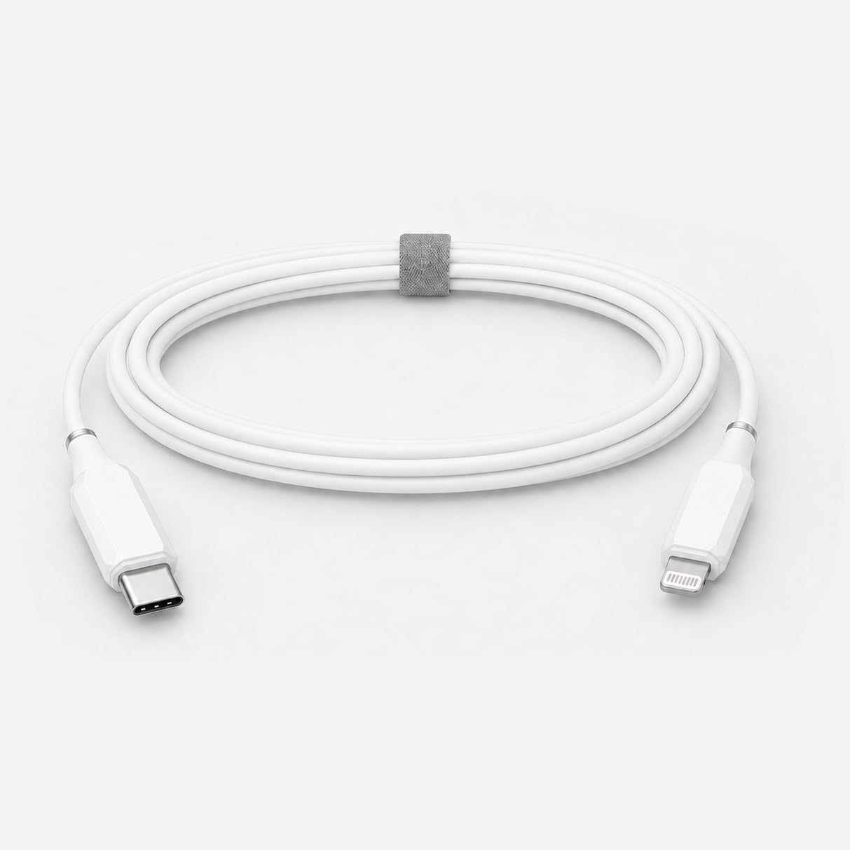 coverzone Type-C To Lightning Usb Kablo 1 Metre iPhone ile Uyumlu Şarj Data Kablosu Type-c Uçlu iPhone ile Uyumlu usb Kablo 1m