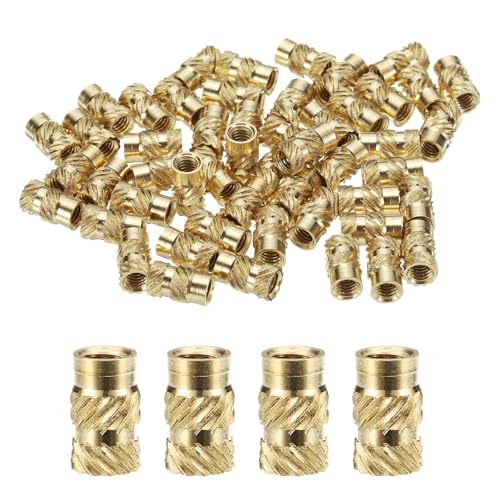 uxcell 30 pièces inserts filetés laiton M4 10mm chauffage par induction