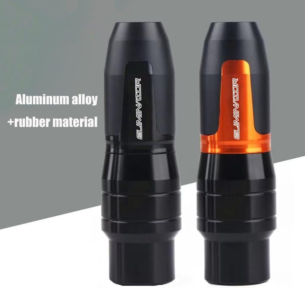 FOR Eliminator 500 SE 450 400 2024 Motorcycle CNC Aluminum Accessories Falling Crash Pad Protection Exhaust Sliders Guard Protector Motorcycle Accessories 2023-2025 (black)