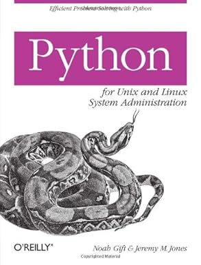 Python for Unix and Linux Systems Administration book cover