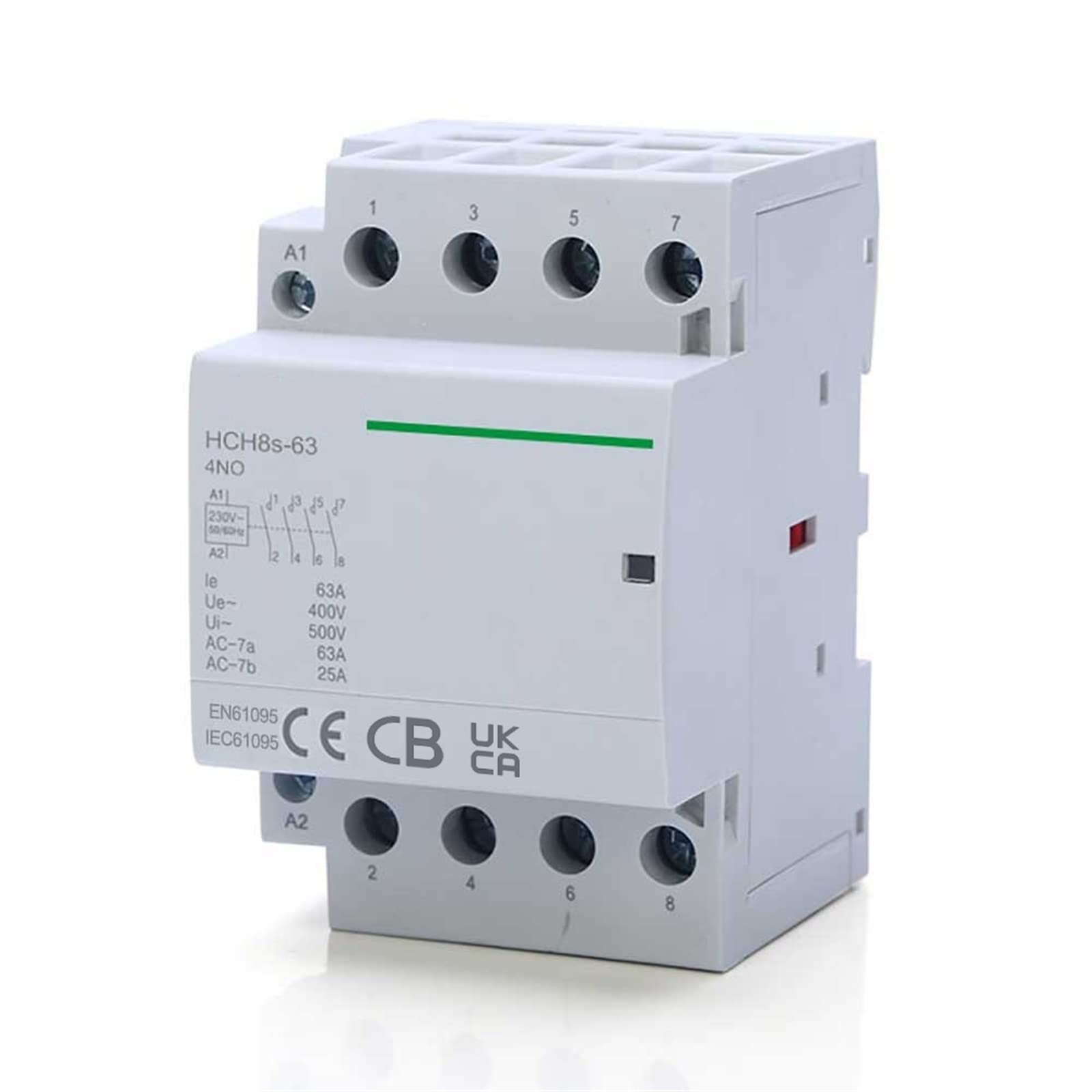 Contacteur modulaire 4P pour la gestion domotique des grands réseaux