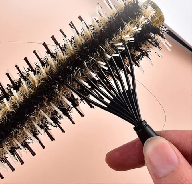 REhair Hair Brush Cleaner Tool - Remove Hair and Residue from Hair Brush with Ease (Black) 3