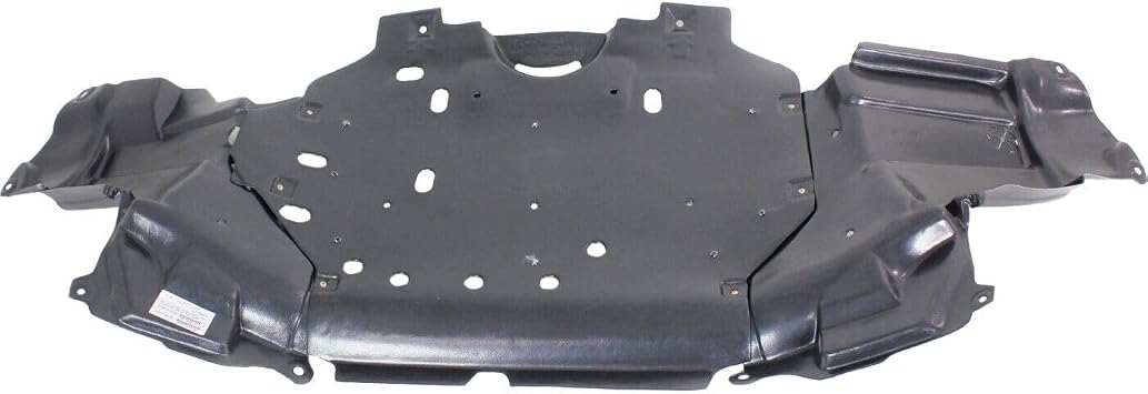 AUTOS PARTS PLUS Front Engine Splash Shield Under Cover Direct Replacement Compatible with 2015-2020 Honda Fit HO1228147 HO1228148 74110T5RA00 74110T5RA10