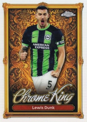 Premier League 2026 Lewis Dunk Chrome Kings Trading Card