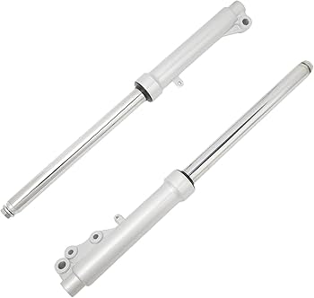 Amazon | XTevu 1ペアフロントフォークショック535mm, オートバイ