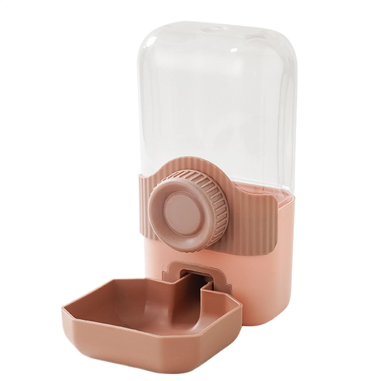 comedero automático para Gatos, Dispensador de Agua Colgante for Gatos | Comedero automático for Gran Capacidad(Pink)