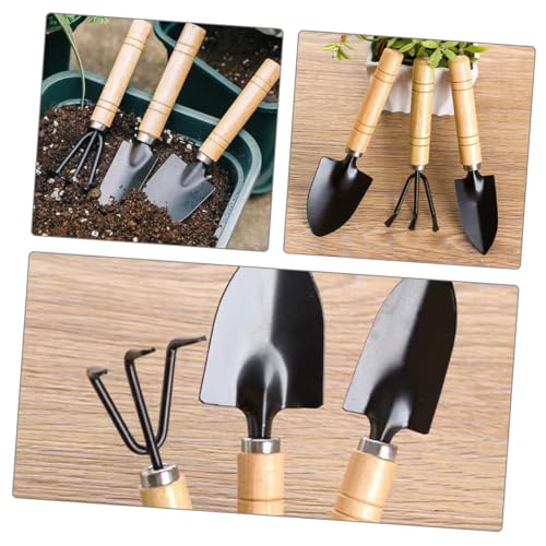 Kit pequeño de herramientas de jardinería POPETPOP miniatura 3