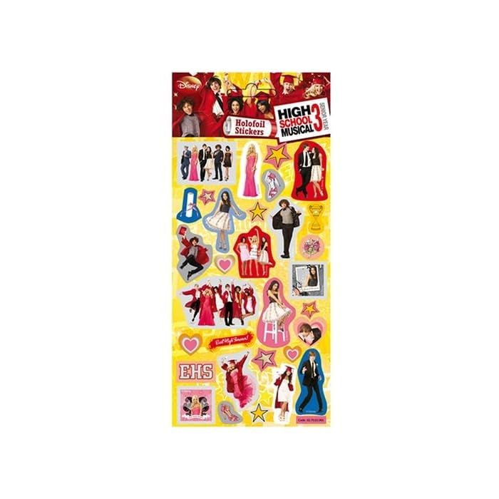 High School Musical 3 - Foil Sticker Pack - Sticker Style