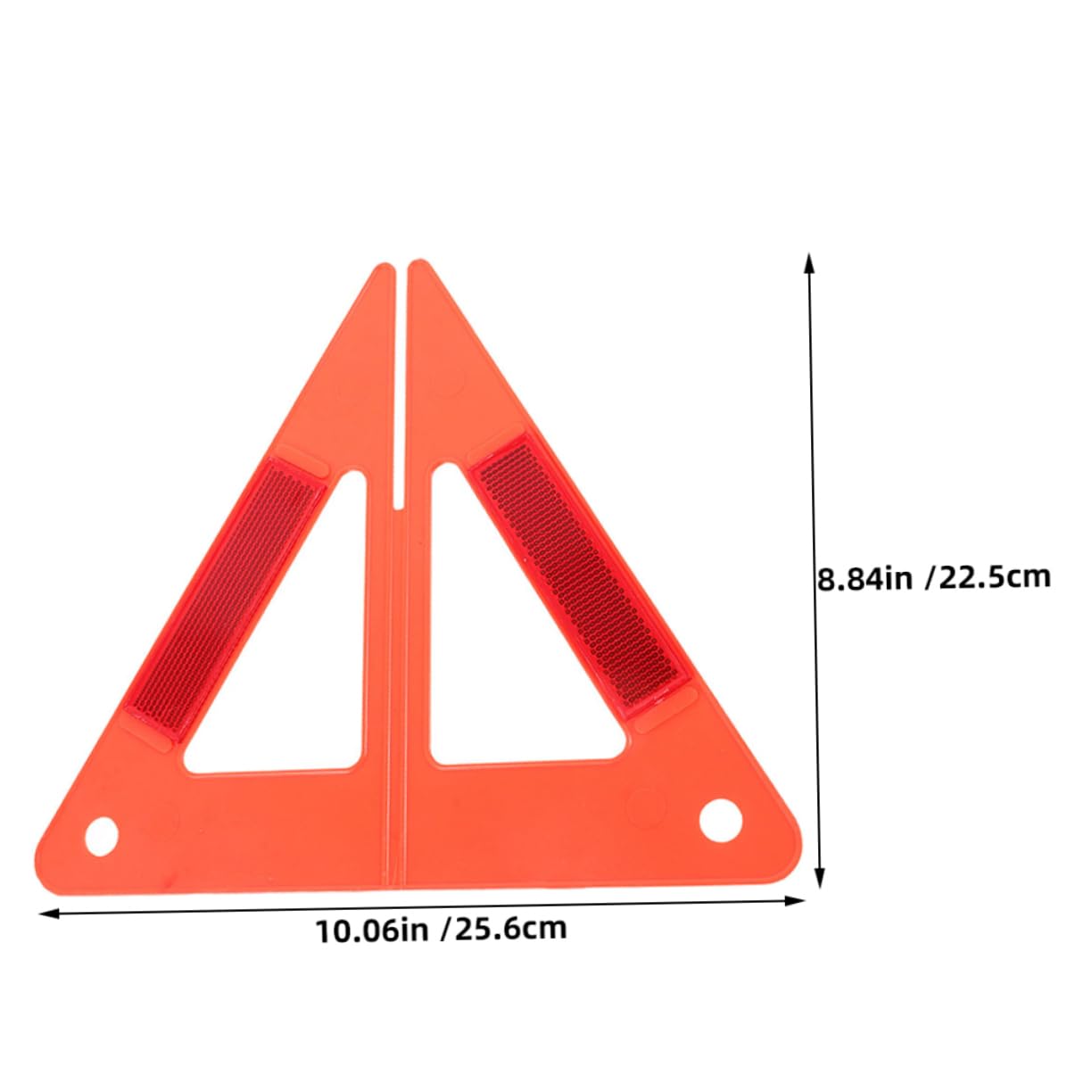 BESTOYARD 5pezzi Triangolo Auto di Sicurezza Riflettente Treppiede di Emergenza per Veicoli Segnale Stradale Pieghevole ad Alta Visibilità per Tutte le Situazioni