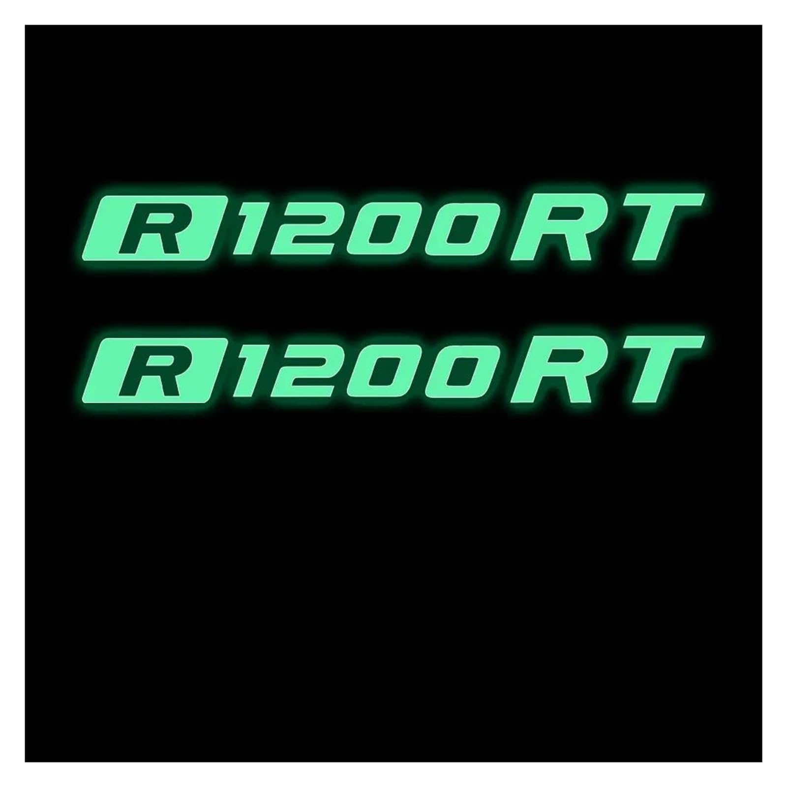 Decoration for BMW R 1200RT R1200RT LC 1200 RT R1200 2005 2006-2018 Glow Stickers Waterproof Reflection Decals(Luminous Green)
