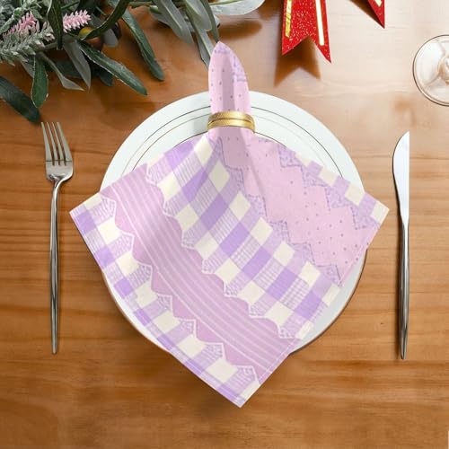 Servilletas de Tela Reutilizables 20 x 20 in Pack de 6 miniatura 2