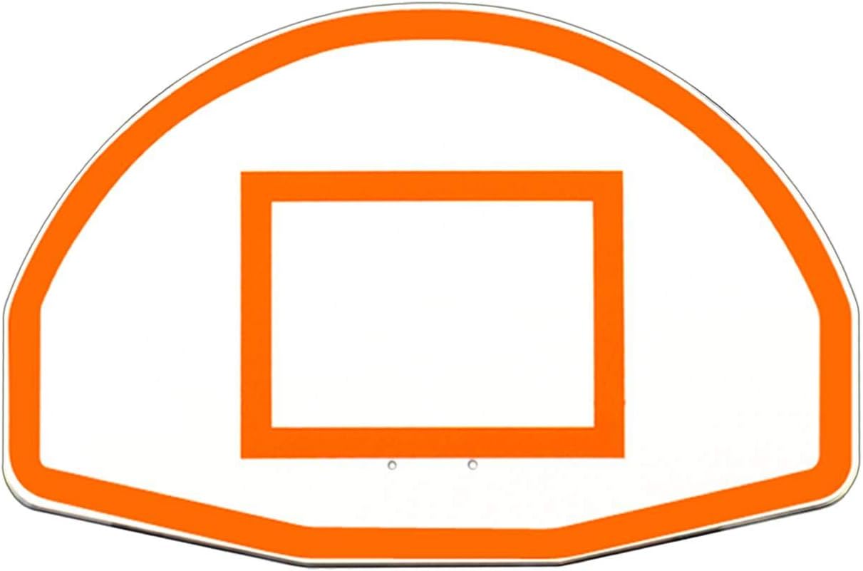 First Team FT270 54in x 36in Fan Shaped Aluminum Basketball Backboard