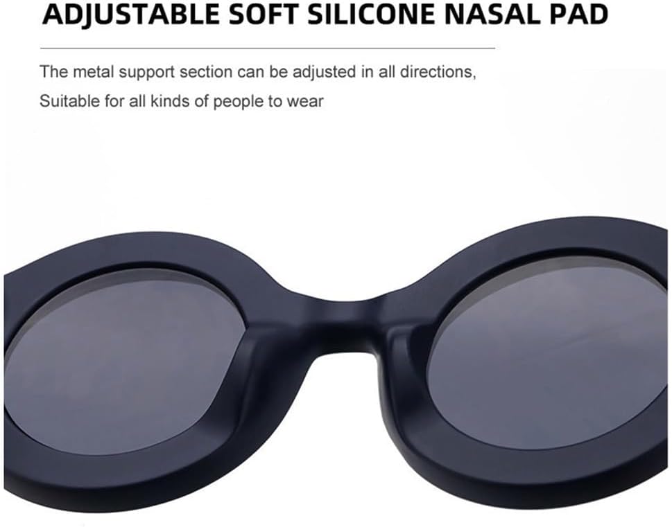 Round Steampunk Sunglasses Men Vintage Small Frame Punk Sun Glasses For Male Eyewear Shades UV400
