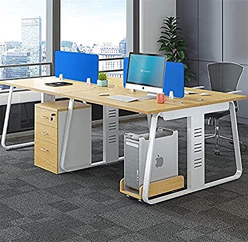 Cloison de bureau acrylique bleu contre distractions TXXMM - 3