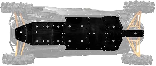 SuperATV - Placa deslizante completa para Kawasaki Teryx KRX 4 1000 2023+ Brazo patentado de 12 pulgada de grosor Protección frontal a trasera