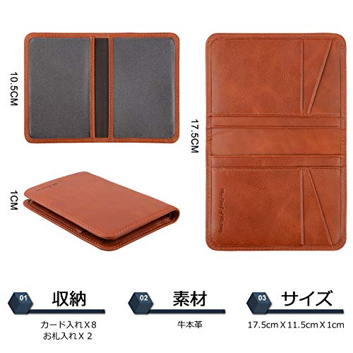VISOUL 免許証入れ メンズ 本革 カードケース 免許証ケース