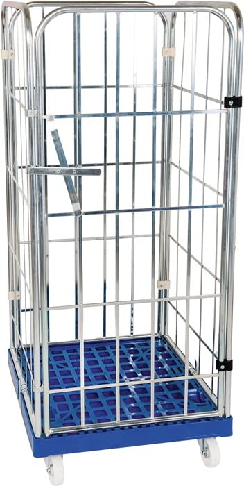 Cubo enrollable 1460 KU gris, 724 x 815 mm, 4 caras, 1 pared frontal, Cr 3