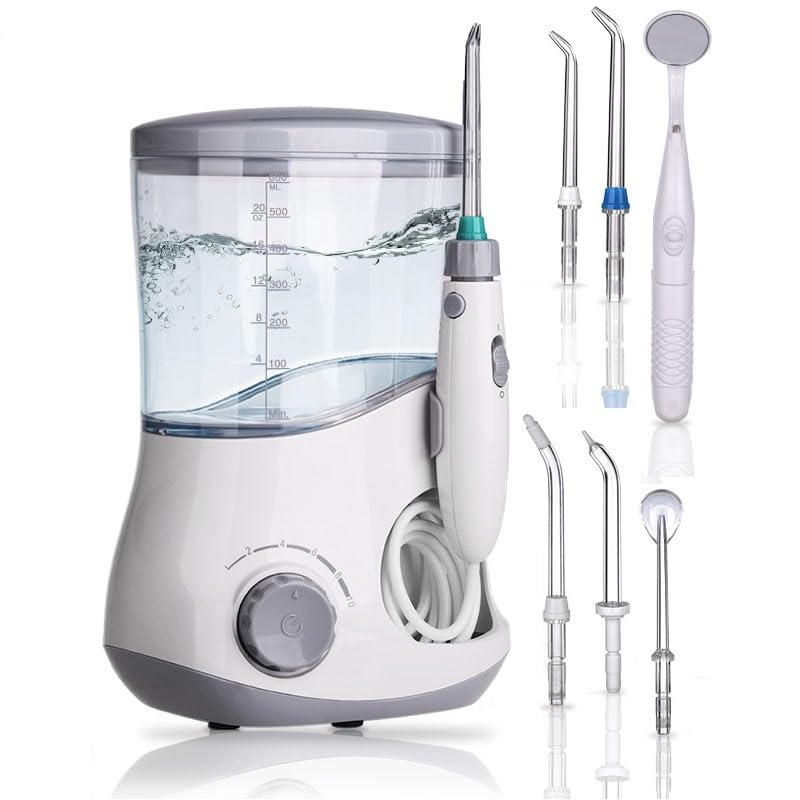 Water Flosser Professional for Teeth Gums Braces Dental Care 10 Adjustable Pressure Electric Dental Pick Flosser for Teeth