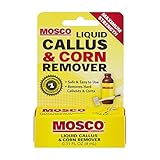 Mosco Liquid Callus & Corn Remover | Maximum Strength Salicylic Acid | 0.3 oz | Pack of 6